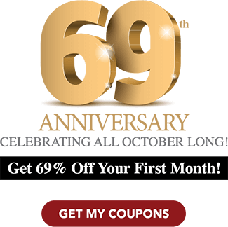 69th Anniversary - Get 69% Off Your First Month!